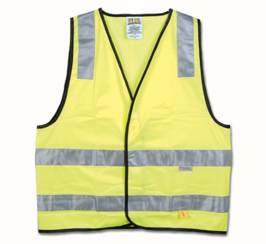 SAFETY VEST DAY/NIGHT YELLOW 2XL 